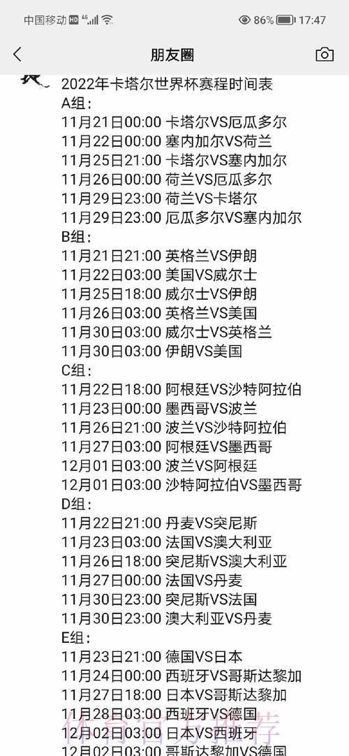 世界杯赛程全解析:关键节点与经典对决深度预测 世界杯赛程全解析:关键节点与经典对决深度预测